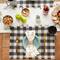 DII® Heavyweight Check Fringed Cotton Placemats, 6ct.